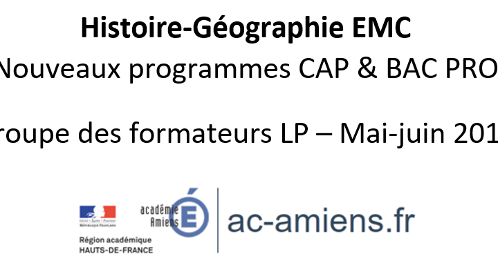 Seconde Bac Pro - Ressources > BAC PRO - 2° - Histoire - Thème 1 ...